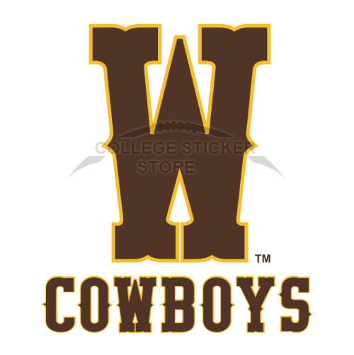 Diy Wyoming Cowboys Iron-on Transfers (Wall Stickers)NO.7068